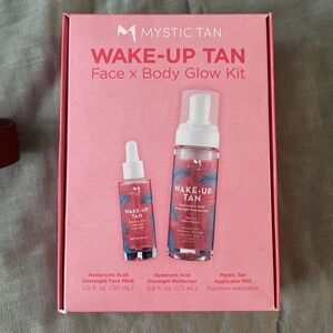 Mystic tan 
Wake-up tan face x body glow kit